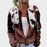 Sara - Květinový cardigan na podzim