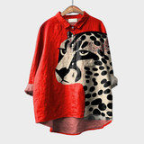 Nala | Elegantní lněná blůza na léto