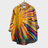 Solara | Elegantní letní lněná blůza