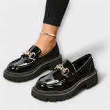 Dámské boty Plateau Loafer ve stylu čarodějnice