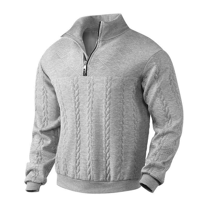 João - Polokozačka s polo zipem a prodyšným materiálem