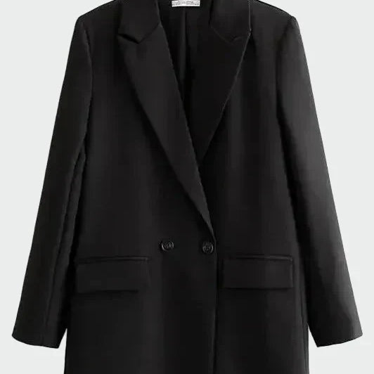 Oversized kabát s moderním střihem