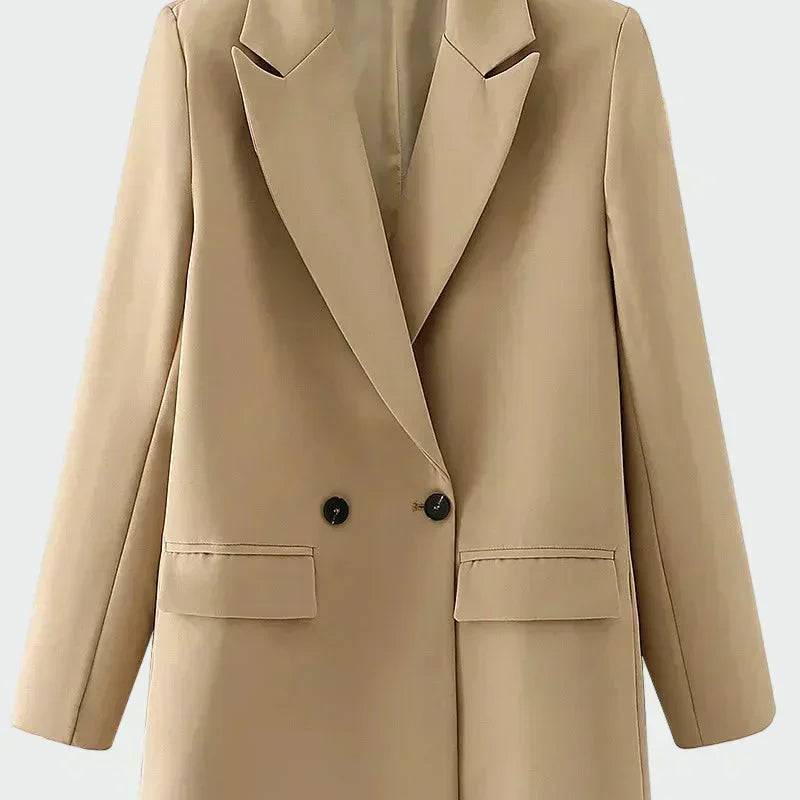 Oversized kabát s moderním střihem