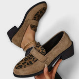 Carla - Elegantní dámské boty s leopardím vzorem