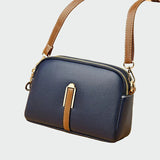 Elegantní kožená crossbody taška