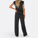 Íris - Casual Set z Měkké Tkaniny Lounge
